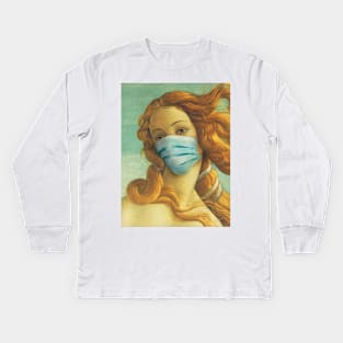 Coronavirus The Birth of Venus Kids Long Sleeve T-Shirt